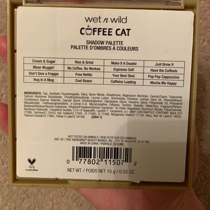 Wet N Wild Coffee Cat Eyeshadow Palette